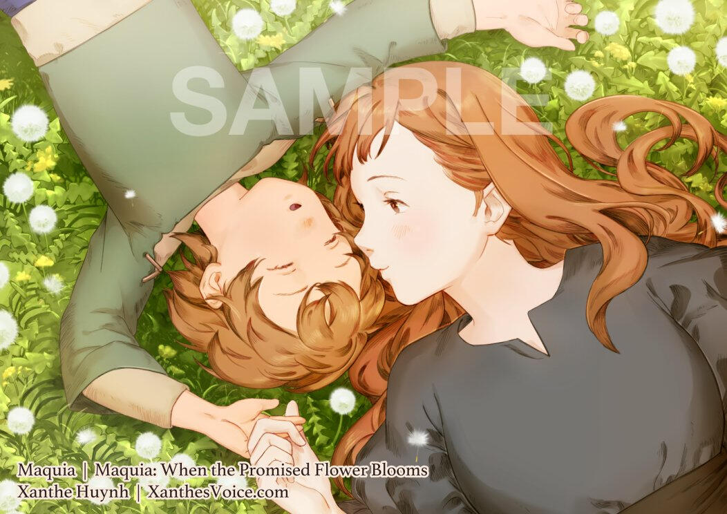 Commissioned by Xanthe Huynh, English VA for Maquia